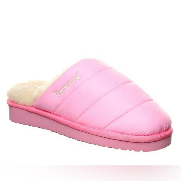 BearPaw Shoes - BearPaw Puffy Slipper- Pink size 8